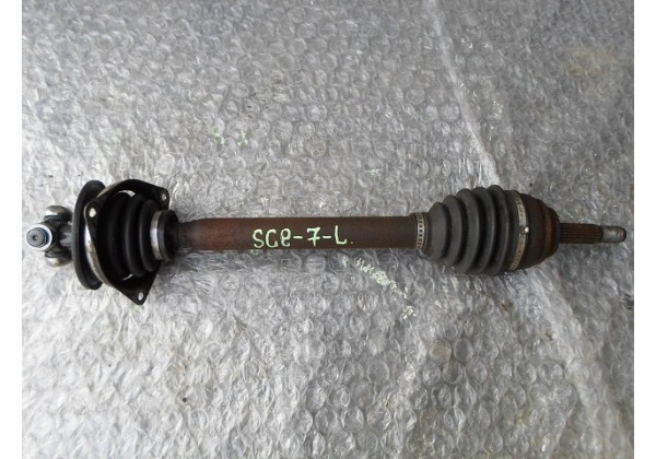 Піввісь ліва, приводний вал, без ABS, Renault Scenic, Megane, 1.4, 1.6 бенз